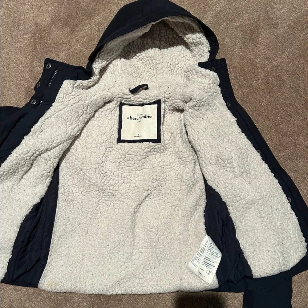 Abercrombie Kids Dark Blue Hooded jacket
